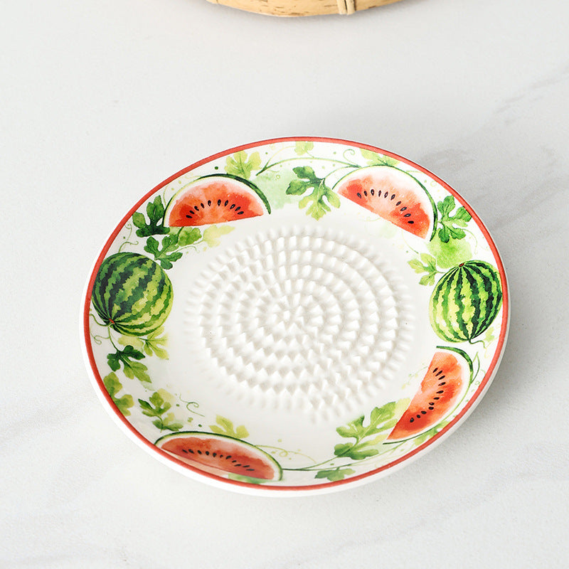 Handmade Ginger and Garlic Grinding Plate
