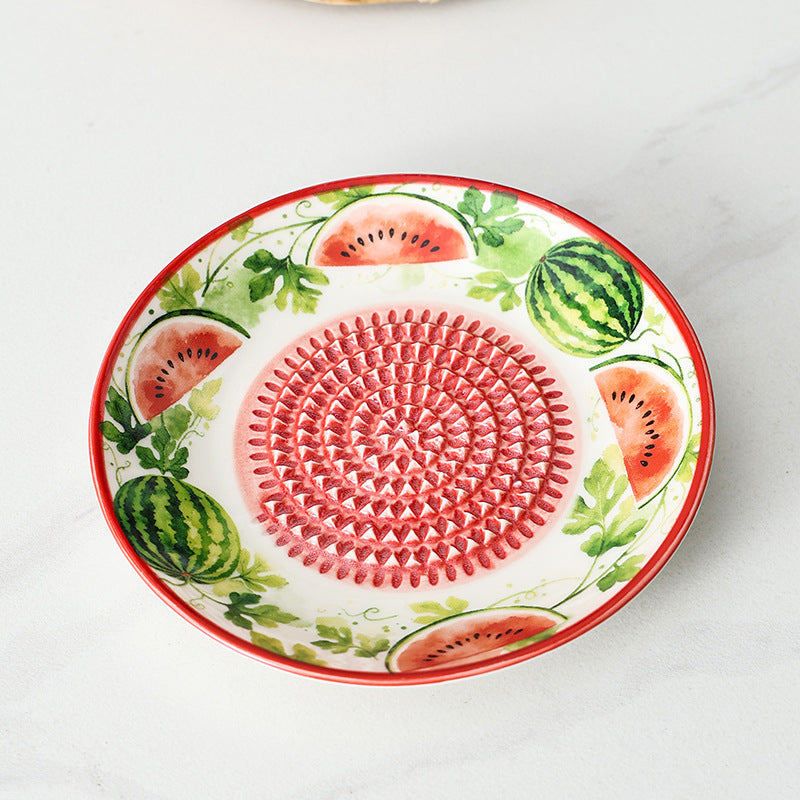 Handmade Ginger and Garlic Grinding Plate